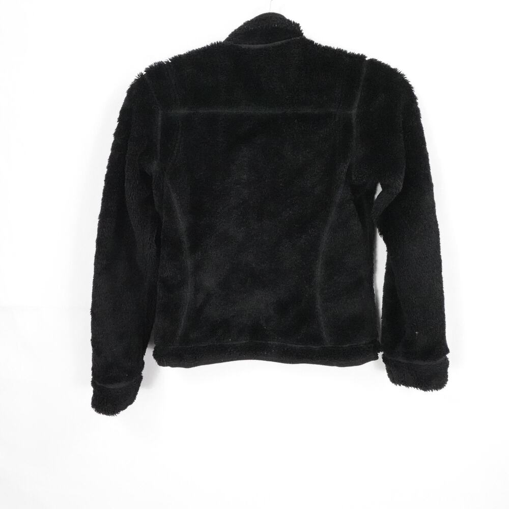 Patagonia Jacket Womens XS Black Full Zip Fleece Reversible Sherpa Pile Outdoors - Picture 15 of 16